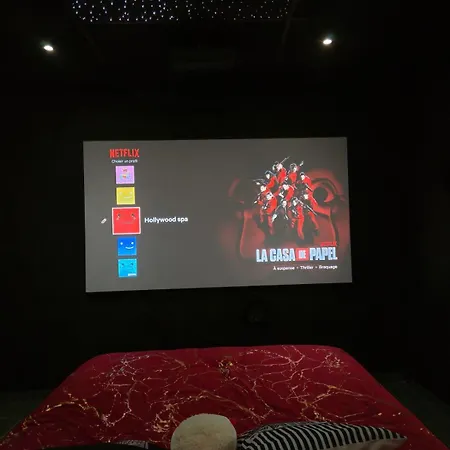 Appartement Hollywood Jacuzzi - Cinéma *